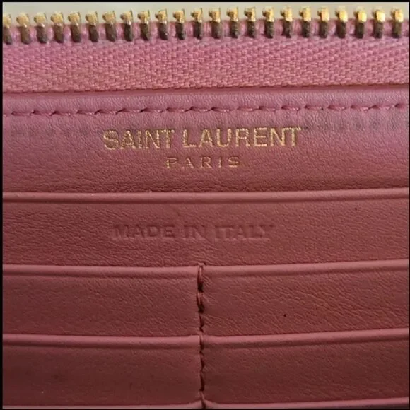 💯 Authentic YSL Wallet 🍀